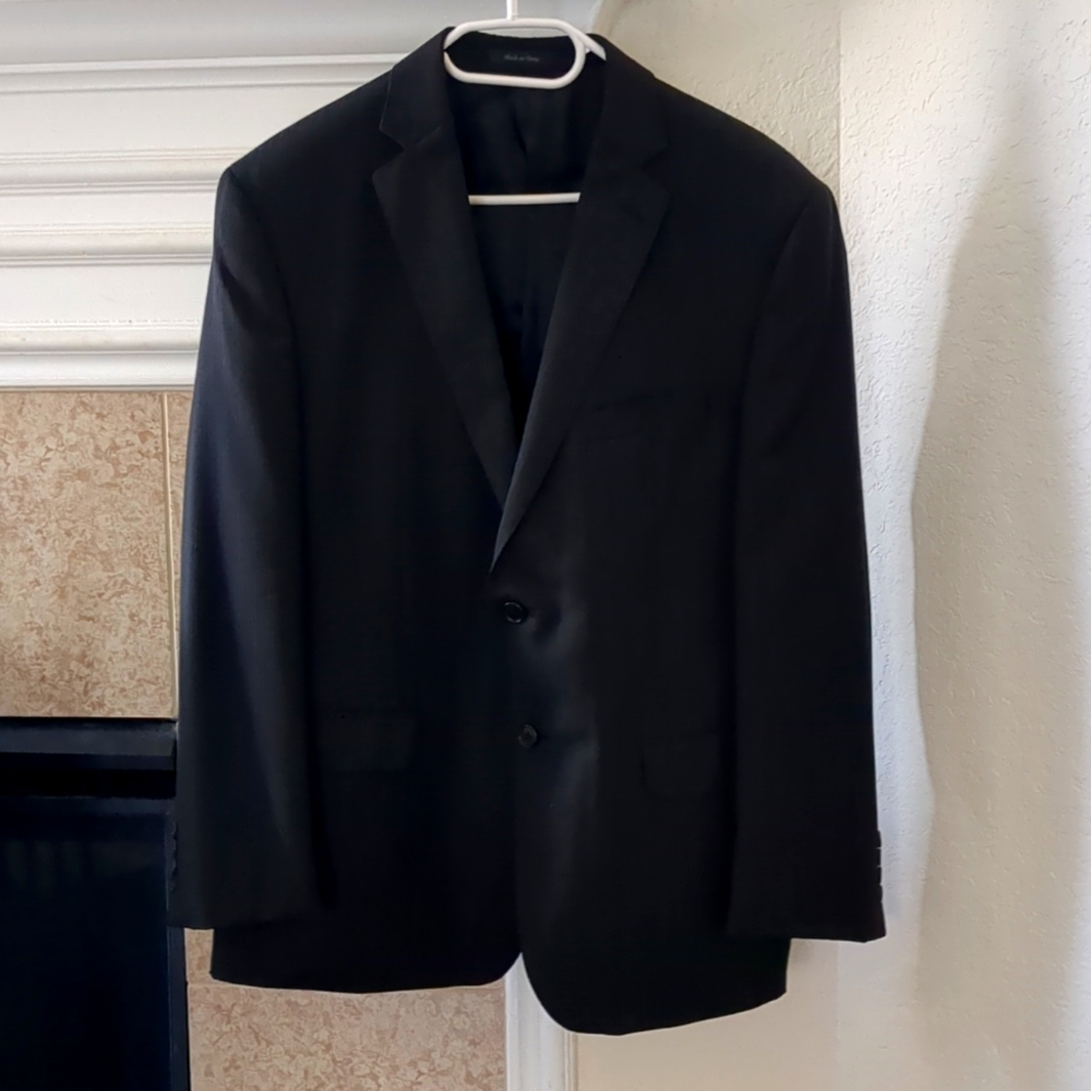 Men's suit blazer 100 percent wool